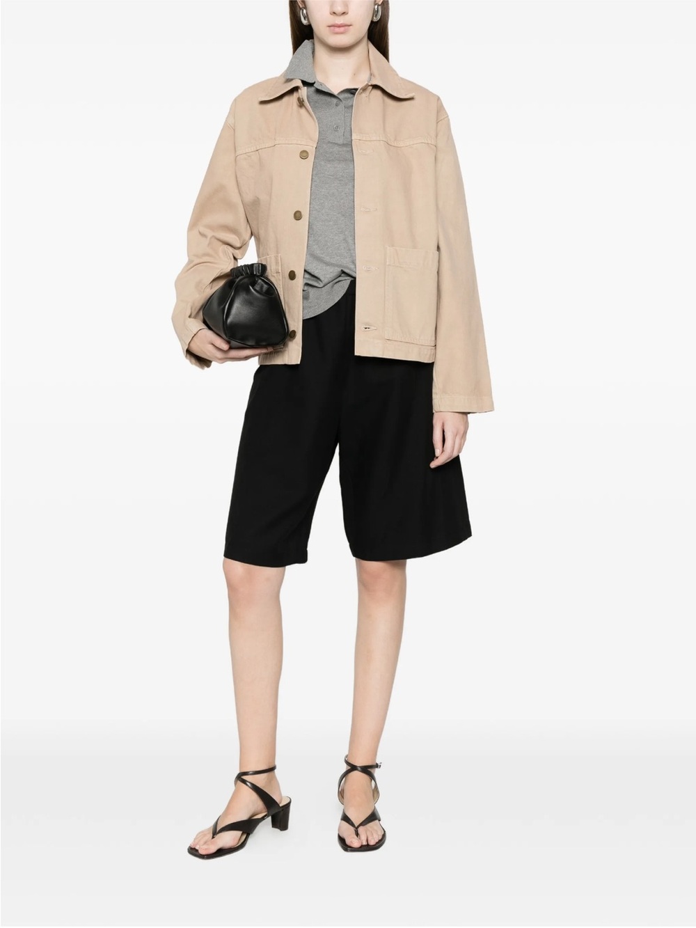 Enza Costa Buttoned Jacket